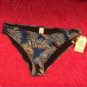 NWT Time and True Leaf Bikini Bottoms